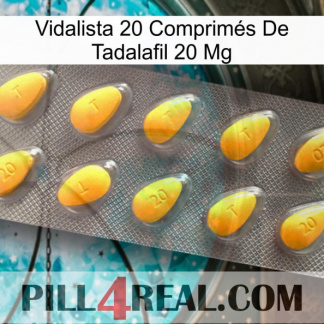 Vidalista 20 Comprimés De Tadalafil 20 Mg cialis1